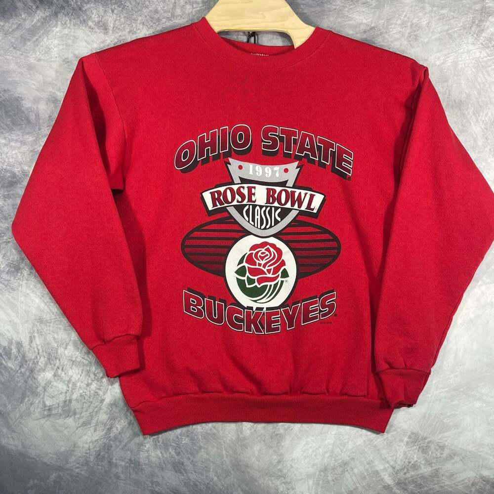 Vintage Ohio State Buckeyes 1997 Rose Bowl Made in USA Sweatshirt Sz L